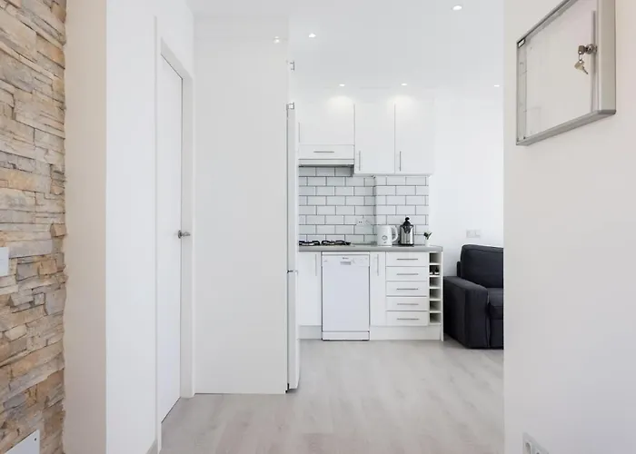 아파트 Home2book Sea Front Teresitas Attic *